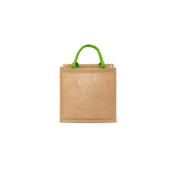 Borse shopper juta personalizzate con logo - Jute 