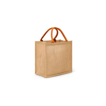 Borse shopper juta personalizzate con logo - Jute 