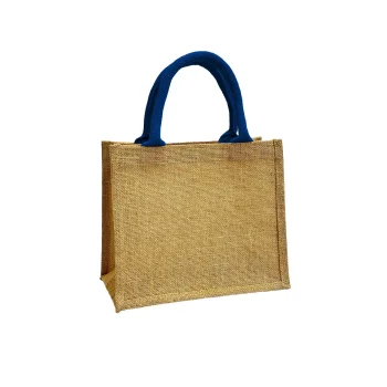 Borse shopper juta personalizzate con logo - Jute 