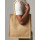 Borsa shopper personalizzabile Westford Mill juta laminata manici in cotone