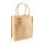 Borsa shopper personalizzabile Westford Mill juta laminata manici in cotone