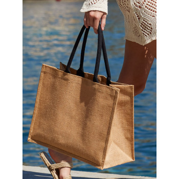 Shopper juta personalizzate con logo - Jute Classic Shopper
