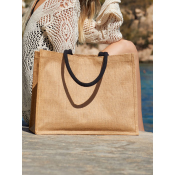 Shopper juta personalizzate con logo - Jute Classic Shopper