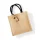 Borsa tote personalizzabile Westford Mill in juta con manici in cotone