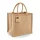 Borsa tote personalizzabile Westford Mill in juta con manici in cotone