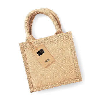 borse juta personalizzate - Jute Petite Gift Bag