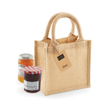 borse juta personalizzate - Jute Petite Gift Bag