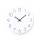 Orologio da parete personalizzabile legno MDF con quadrante bianco minimalista