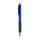 Penna a pulsante in ABS resistente con finitura lucida e inchiostro blu