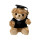 Orsetto di peluche personalizzabile con toga e tocco per laurea