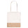 Shopper personalizzabile in cotone naturale borsa shopping resistente