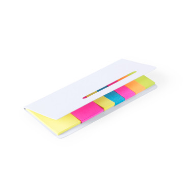 Blocco di post it personalizzabile copertina soft touch cartone bianco