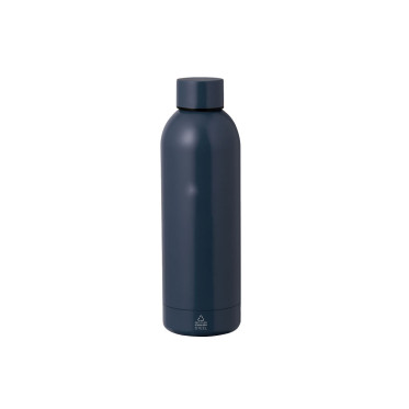 Borraccia termica personalizzabile acciaio inox riciclato 550 ml colore opaco