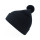 Berretto Kid Wind-S in poliestere riciclato con pompon e design accogliente