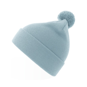 Cappellini bambino personalizzati con logo - Kid Wind-S With Pompom