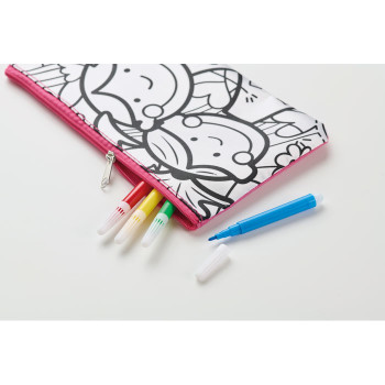 Giochi da Colorare personalizzati per Bambini - KIDDO - Astuccio con pennarelli