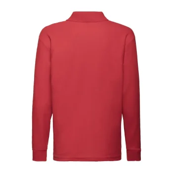 Kids 65/35 Long Sleeve Polo