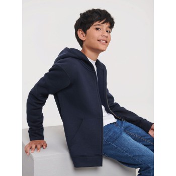 Abbigliamento bambino personalizzato con logo - Kids Authentic Hooded Sweat with zip