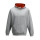 Felpa felpata personalizzabile Just Hoods con cappuccio doppio strato