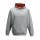 Felpa felpata personalizzabile Just Hoods con cappuccio doppio strato