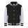 Felpa baseball personalizzabile Just Hoods by AWDis maniche contrasto