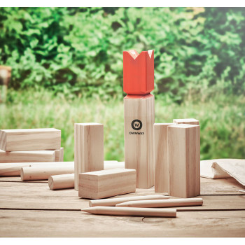 Giochi bambini personalizzati con logo - KING - Gioco di lancio all'aperto