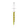 Evidenziatore originale con design a siringa e inchiostro giallo fluorescente