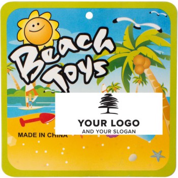 Giochi spiaggia personalizzati con logo - Kit giochi da spiaggia per bambini in PP Mathilda