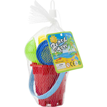 Giochi spiaggia personalizzati con logo - Kit giochi da spiaggia per bambini in PP Mathilda