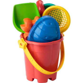 Giochi spiaggia personalizzati con logo - Kit giochi da spiaggia per bambini in PP riciclato Mateo