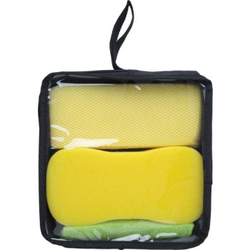 Gadget per auto personalizzati con logo - Kit lavaggio auto, in PU Aaliyah