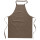 Grembiule personalizzabile in cotone 100% resistente e traspirante