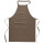 Grembiule personalizzabile in cotone 100% resistente e traspirante