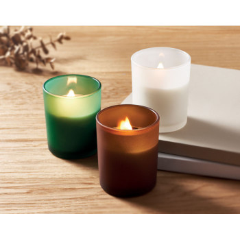 KIVAS WOOD - Candela in cera vegetale 80 gr