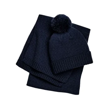 Knitted Scarf and Beanie Gift Set
