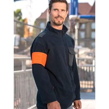 Fascia da braccio personalizzabile Korntex in poliestere con chiusura velcro