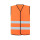 Gilet senza maniche personalizzabile Korntex alta visibilità giallo arancio verde neon