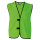 Gilet smanicato alta visibilità personalizzabile Korntex con chiusura velcro