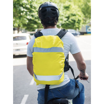 Abbigliamento alta visibilità personalizzato con logo aziendale - Korntex Reflective Backpack Cover "Tilburg"