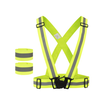 Abbigliamento alta visibilità personalizzato con logo aziendale - Korntex Reflective Body Belt