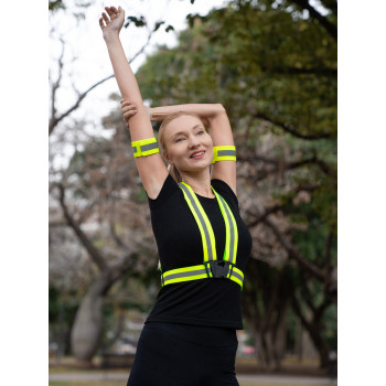 Abbigliamento alta visibilità personalizzato con logo aziendale - Korntex Reflective Body Belt