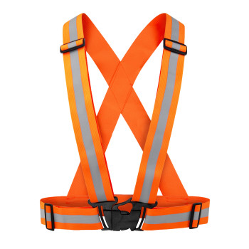 Abbigliamento alta visibilità personalizzato con logo aziendale - Korntex Reflective Body Belt 'Prague'
