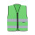 Gilet senza maniche personalizzabile Korntex alta visibilità con due strisce riflettenti