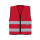 Gilet senza maniche personalizzabile Korntex alta visibilità con due strisce riflettenti
