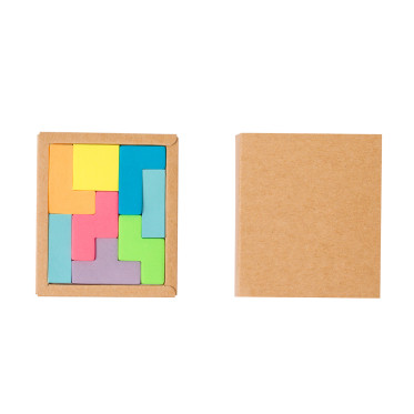 Portanote personalizzabile in cartone riciclato con 200 mini post it colorati