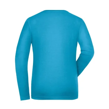 Ladies' Bio Stretch-Longsleeve Work - Solid