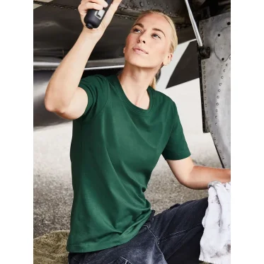 T-shirt personalizzabile Daiber in cotone organico elasticizzata