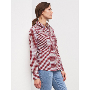 Ladies' Checked Blouse