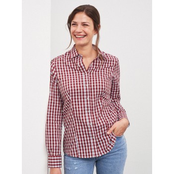 Ladies' Checked Blouse