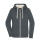 Felpa con zip personalizzabile daiber in cotone organico e sherpa